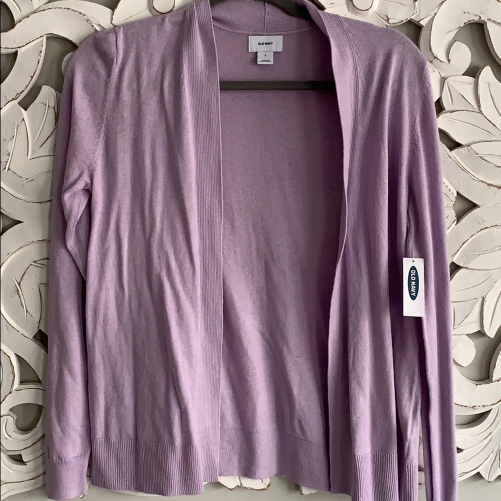 BRAND NEW Old Navy Cardigan Size S Purple